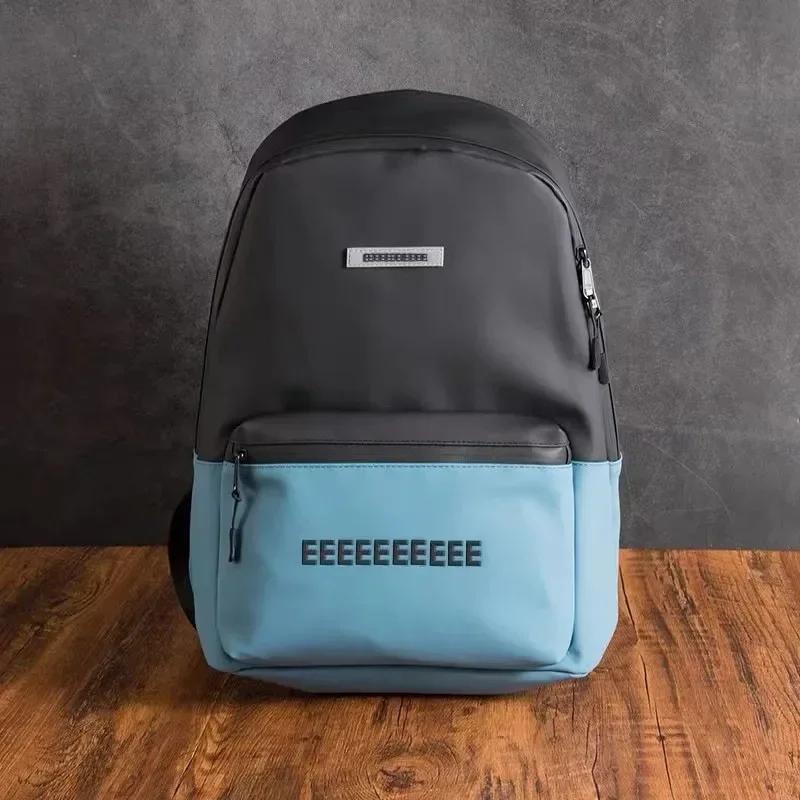 Men'S Embossed Logo Backpacks Female Multi-Pocket Casual Women Luxury Design Travel Bags High Quality Schoolbag Book Knapsacks