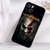 God of War Shockproof Case For iPhone 18 17 Pro Max 11 14 15 16 Plus 12 13 Mini 16e 17 Air Phone Cover