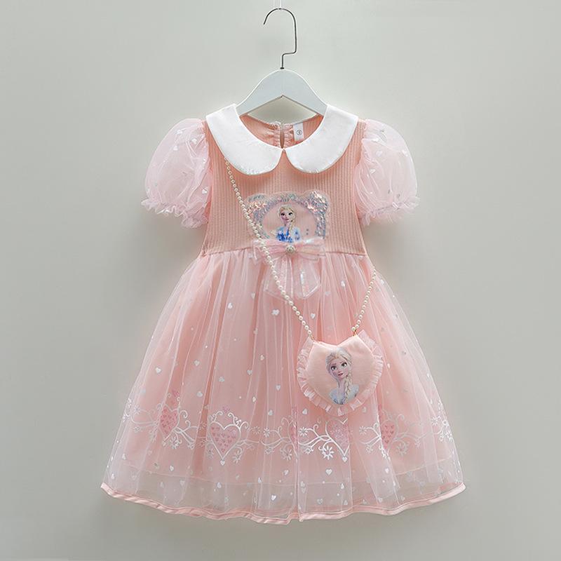 

Летнее платье принцессы Аиши для девочек 2025 года 120 cm