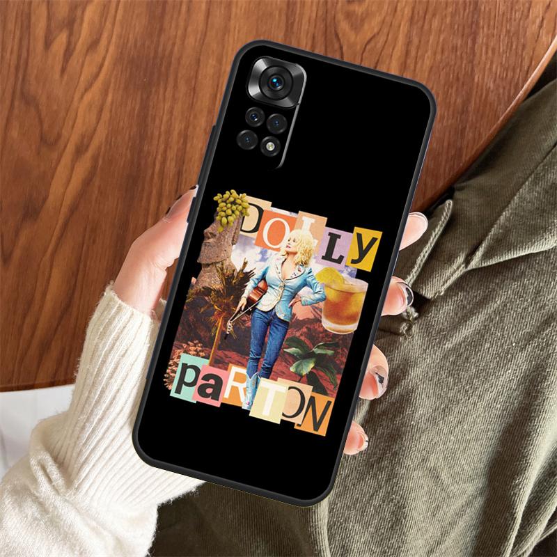 Dolly Parton Case For Xiaomi Redmi Note 13 14 Pro 12 11 10 15 Pro Plus Redmi 15 C 13 10C 12C 13C 14C Cover