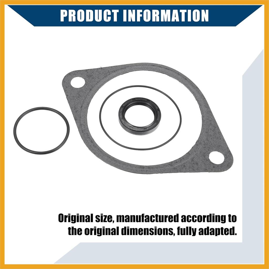 No.5140342AA / Vacuum Pump Seal Kit for Dodge for Ram 2500 for Dodge for Ram 3500 / Power Steering Pump Kits/Durable/Rubber / 1 Set/Black Replacement