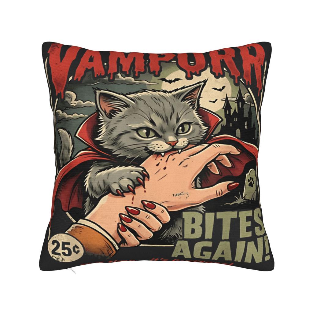 Pillow Case The Return of Vampurr Soft Pillow Cover For Living Room Chair Fashion Pillowcases