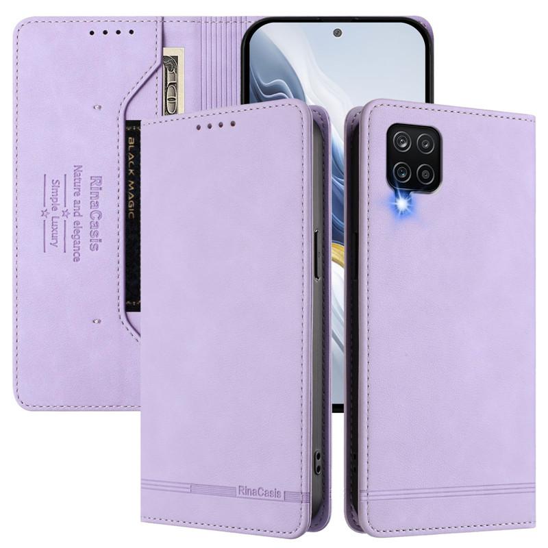 Leather Retro Anti-theft Wallet Flip Case For Samsung Galaxy A12 A22 A32 4G A52 A72 5G A02s Phone Cover Magnetic Hasp Card Slot