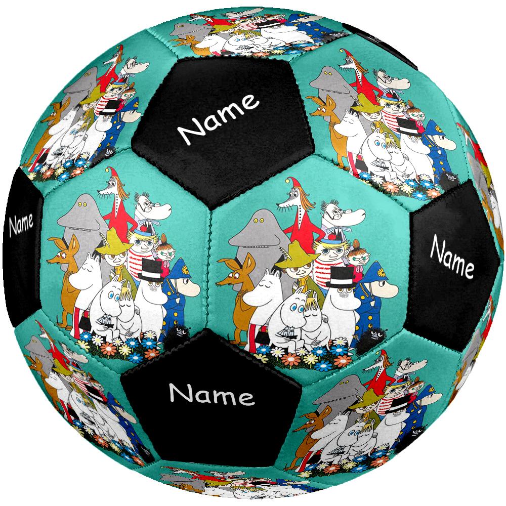 Custom Name Moomin Theme Size 5 Soccer Ball, Suitable for Both Indoor and Outdoor Matches, a Gift Suitable for Everyone.