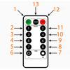 Wire lights 50x LED multicolor 5M + remote control powered by USB