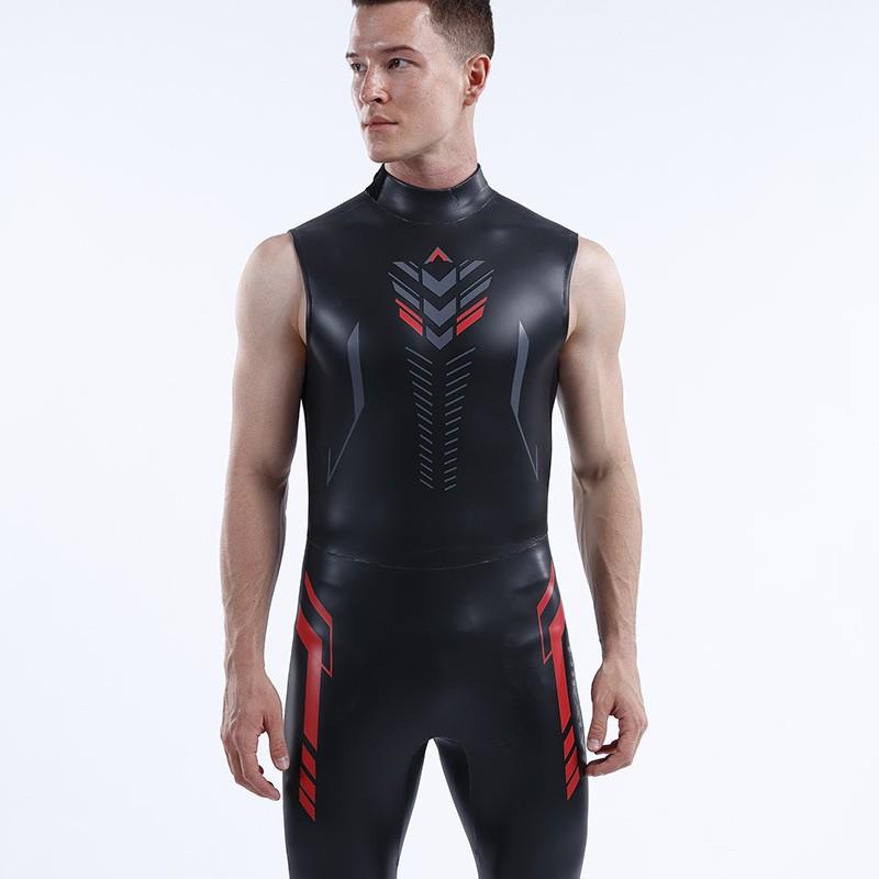 3mm Neoprene Wetsuit Triathlon Swimming Diving - Full Suit Mens Thermal Warm Water Sport Gear