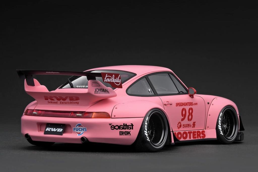 Ignition Model Scale RWB 993 Matte Pink Finished Product IG3624 TK.Company 1/18