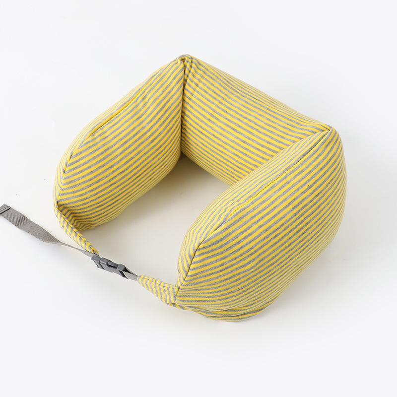Multifunctional travel pillow U-shaped neck pillow Car plane pillow Unprinted U-shaped pillow