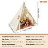 Kids Play Tent Teepee Tent for 1-5 Years Old Toddler Tent with Mat Balls