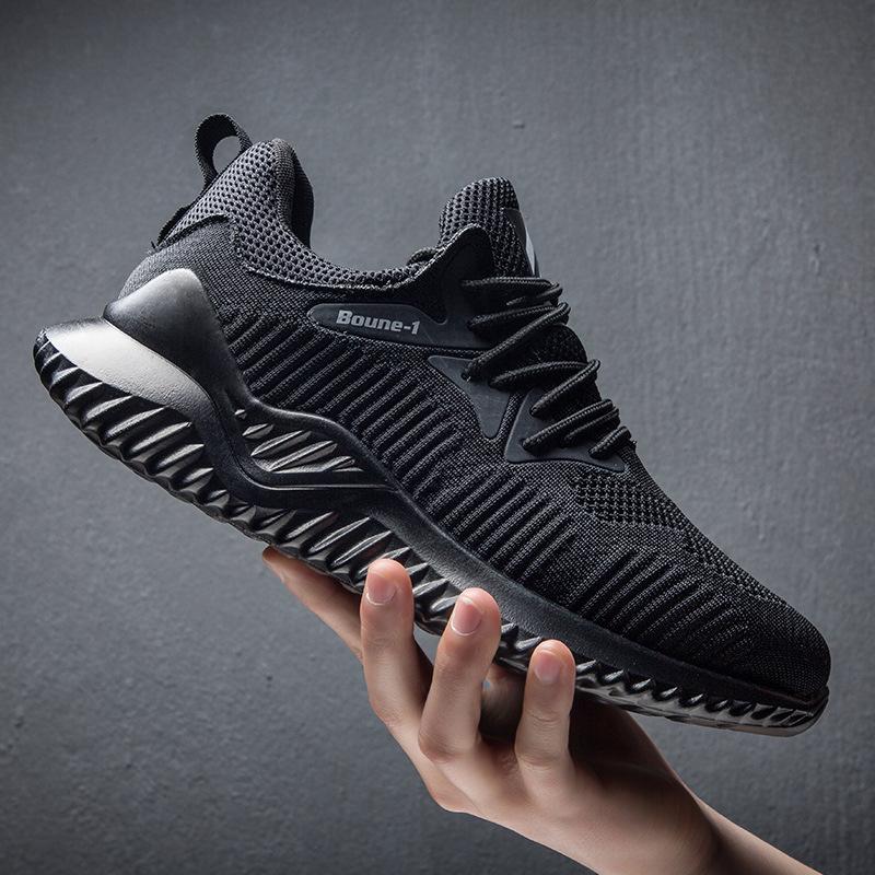 

Large size men s shoes summer breathable coconut shoes fly-woven sports shoes casual sports shoes running shoes 46 чёрный