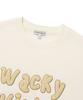 Wacky Willy Women'S Boucle Sweatshirt Cream