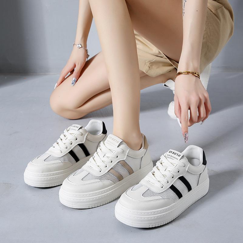 ins Korean version of canvas shoes women's 2025 spring and summer new versatile student board shoes casual board shoes breathable BN6701