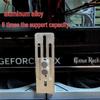 Aviation Aluminum Graphics Card Bracket - Reinforced Metal Frame (40605090)