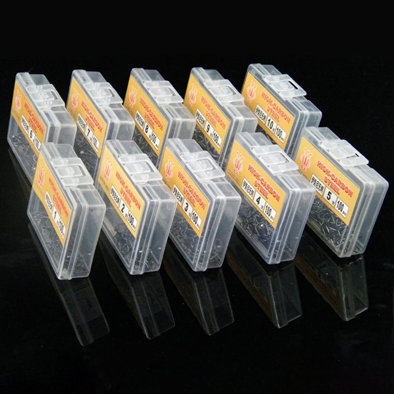 100 Stück verpackt Iseini Haken Widerhakenlos Kohlenstoffstahl Schwarz Karpfenangeln Wildangeln Langer Schenkel Schwarz Karpfenangeln Zubehör