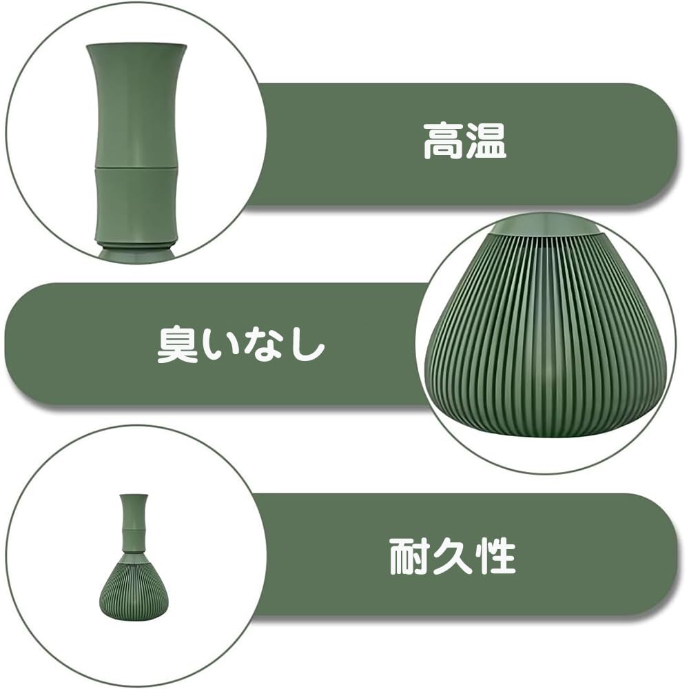 YIBOOOM Matcha Blender, Matcha Brush, Chasen (Chasen), Reusable Resin Chasen, Whisk Tool, Burr-Free, Mold-Resistant, Easy To Clean, Quick To Dry, Tea