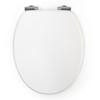 Toilet Seat - DESIGN - Magnetic Soft-close - White