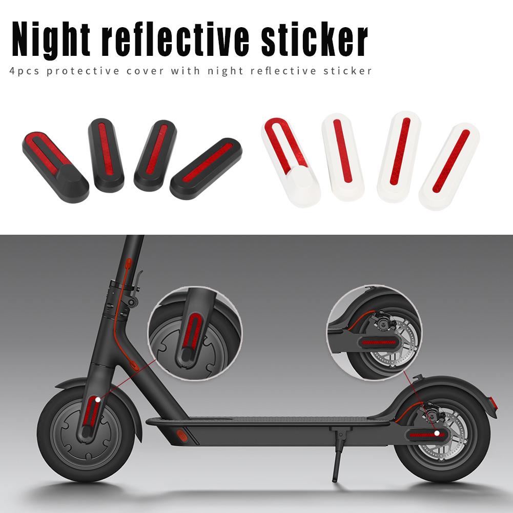 Protective Shell Reflective Sticker for M365 Electric Scooter Skateboard Tackles for M365 Outdoor Scooter Parts Accessories