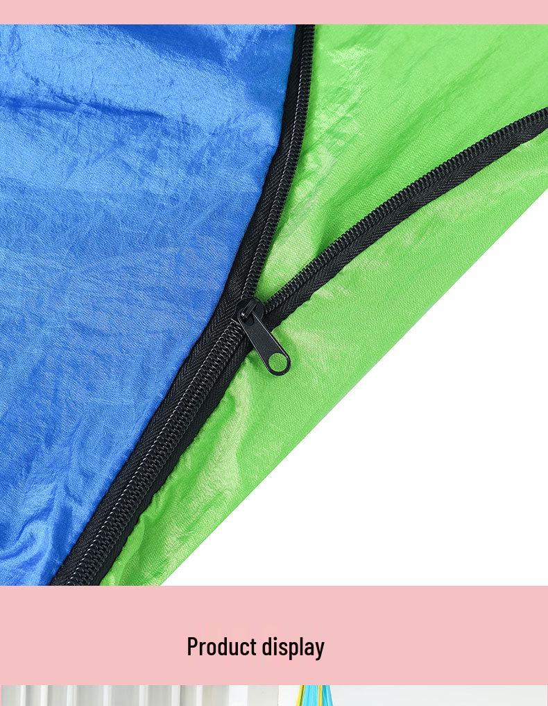 Children's Hanging Chair with Inflatable Cushion - Portable Swing for Park and Yard