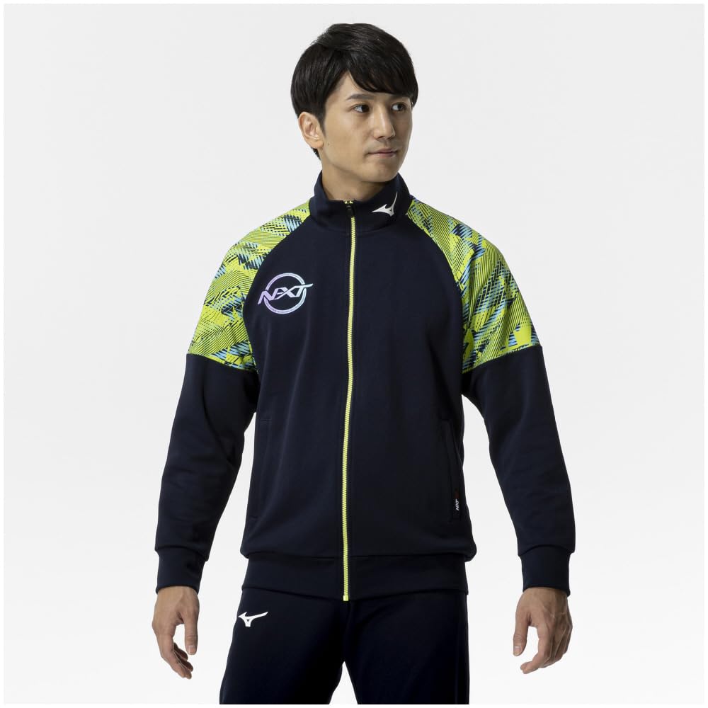 Trainingskleidung und Kleidergröße M Aufwärmjacke, schweißableitend, schnelltrocknend, Sportbekleidung, 32JCC210, unisex, marineblau,