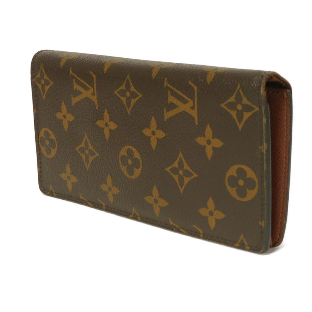 Used 12564 Portefeiulle Braza M66540 7940 New LV Logo Flower Brown Bifold Monogram Armagnac Men's from Japan AUTHENTIC