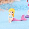 Mermaid Diy Mini Miniature Figurine Garden Dollhouse Decor Micro Landscape