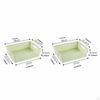 2 Pieces Desktop Storage Basket Toy Organizer Bin Home Bins Multiuse Pencil for