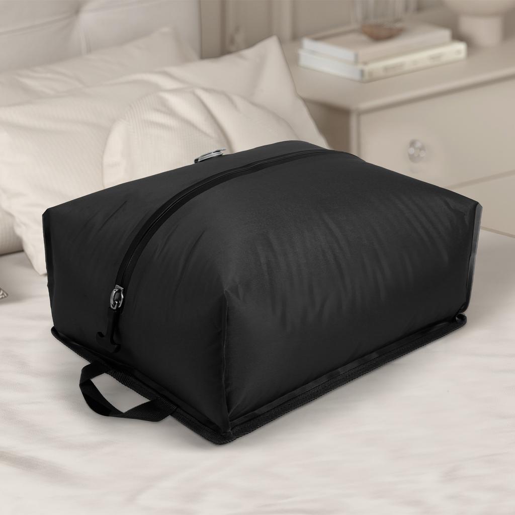 16L One Way Valve Vacuum Compression Bag Waterproof Airtight Zipper Closure Travel Vacuum Bag With Visible Window for Frequent