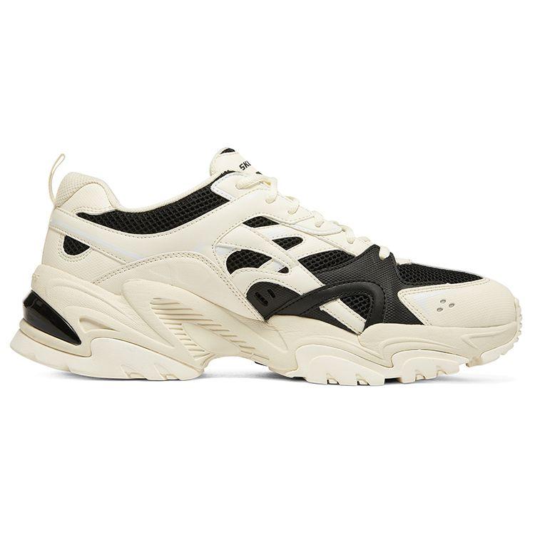 Skechers Stamina V2 Scarpe Mecha Uomo Sneakers Beige Scuro Nero 237234-NTBK