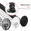 78Cm Wire Spine Cable Sleeve Workstation Snake Wire Organizer Under Desk Cable Wire Management Computer Cord Protective Tube