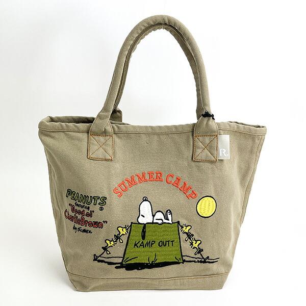 スヌーピー 刺繍ハンドバッグ SNOOPY