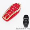 Soft Tpu Car Remote Key Case Fob For Byd Qin Plusdmi Atto 3 Han Ev Dolphin Protection Cover Shell Auto Interior Accessories