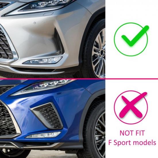 Car Chrome Front Fog Light Cover Trim For - Lexus RX300 RX350 RX450h