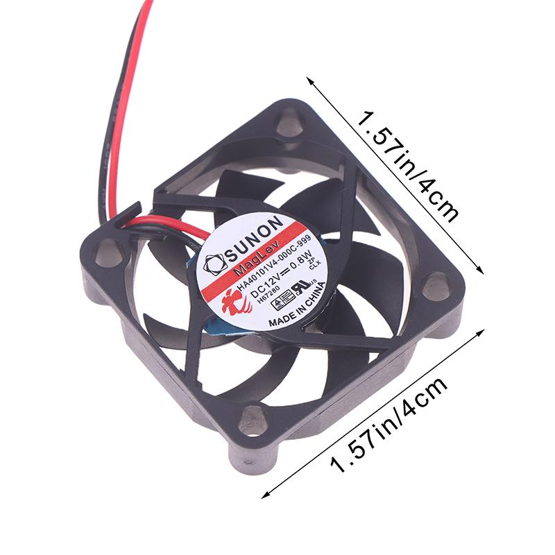 Für Ha40101V4-000C-999 4010 4Cm 40Mm Lüfter 40X40X10Mm Dc12V 0.8W Videorekorder-Kühllüfter Leiser Lüfter
