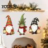 Christmas Scene Wall Decorations Gnome Stickers, Removable PVC Waterproof Decals, Self-Adhesive Goblin Decals Peel And Stick Art Decor for Holiday