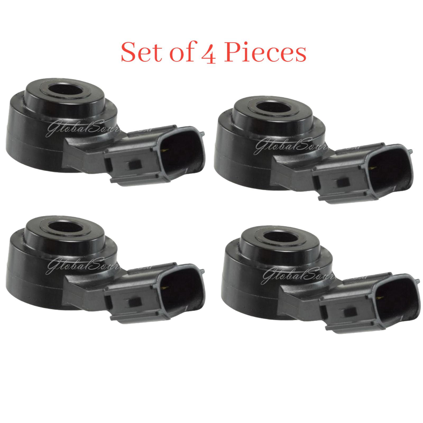 Set of 4 Pieces Knock Sensor Fits Toyota Land Cruiser Sequoia Tundra 2007-