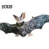 Soft Texture Stuffed Bat Halloween Plush Toy, 24cm Big Animal Pillow Decorative for Parties Kids, Room Decor, Party Favors Kids