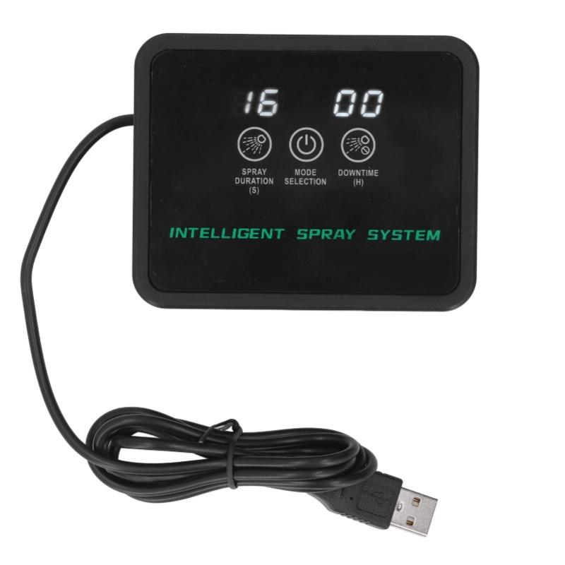 Smart Reptile Atomizer ABS Plastic Electronic Reptile Humidifier 360 Degree Rotatable Nozzle Reptile Fogger