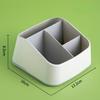 Remote Control Holder 4 Slot Desktop Storage Box TV Remote Control Phone Storage Holder Stationery Organizer Home Organizer
