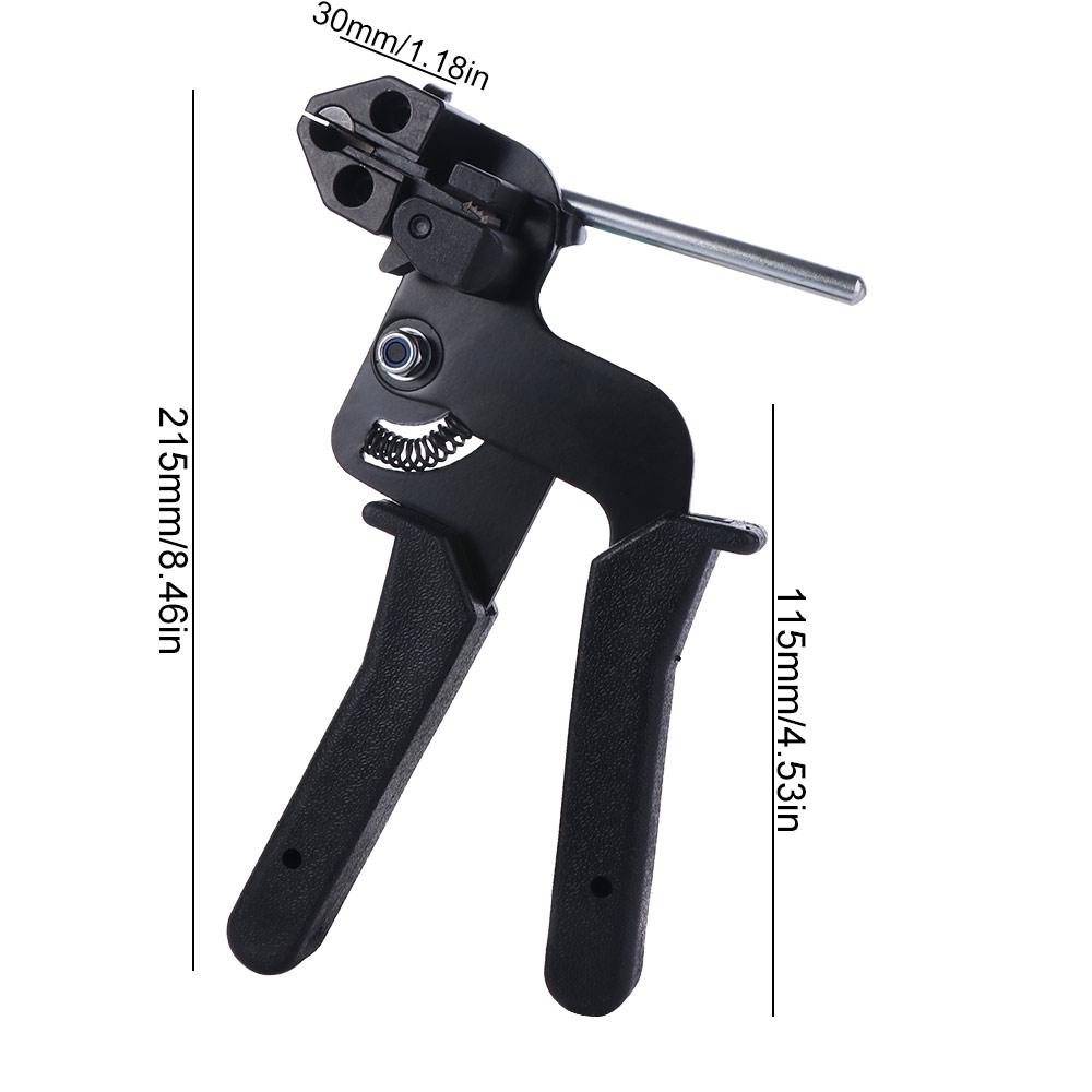 Zip Cutter Cable Tie  Crimper Pliers Stainless Steel Fastening Strap Cutter  Cable Tie Tool