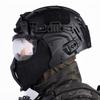 Maschera Airsoft con Occhiali Protezione Integrale Casco Protettivo per Paintball Festa Cosplay