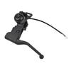 Replacement Hand Brakes Lever Ergonomic For Electric Scooters Carbon Fiber Nylon Blend Easy Mounting And Ergonomic Shape