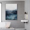 Nordic Abstract Ocean Landscape Wall Art Canvas Painting Minimalist Poster Print Decorative Picture for Living Room Home Decor