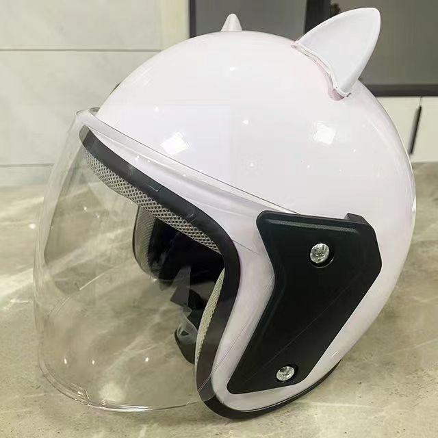 Adult Electric Car Helmets Fashionable Ear Protection and Warm Autumn and Winter Four Seasons Universal Electric Car Security Protective Helmets