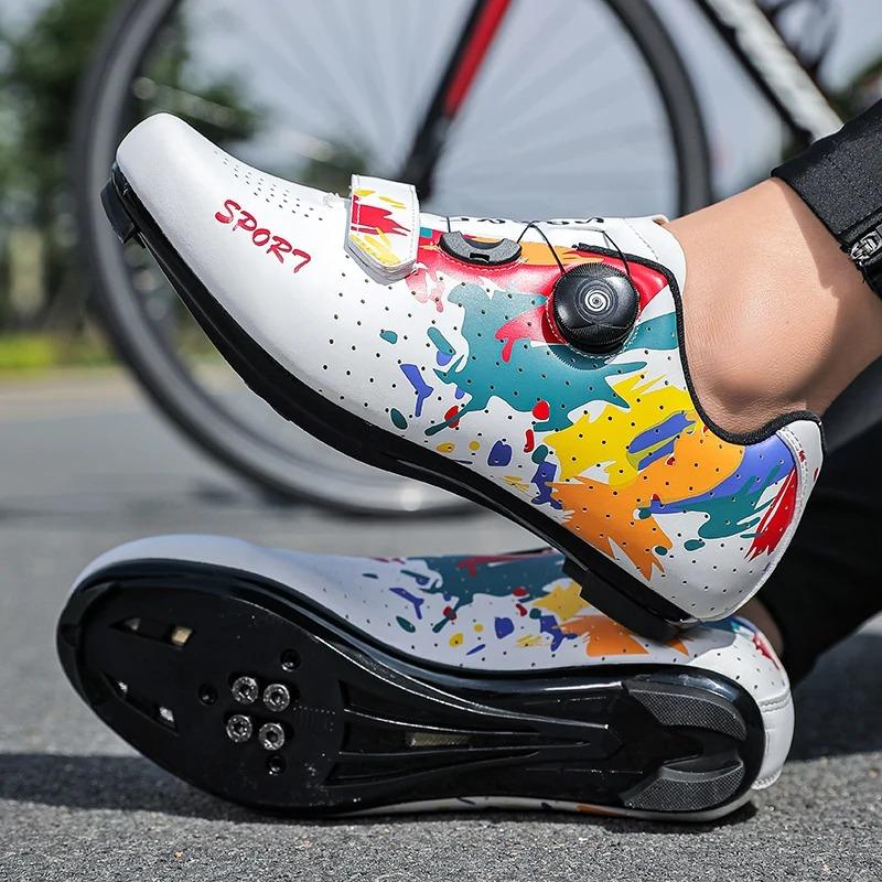Cycling Sneaker S Men Carbon Sports Speed Bike Shoes Women Mountain Racing Flat  Road Cycling Footwear