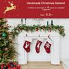 Christmas Tips Cedar Garlands, Anna's Whimsy Artificial Pine Cypress Greenery Garland, Christmas Decorations Holiday Indoor Outdoor Christmas Decor