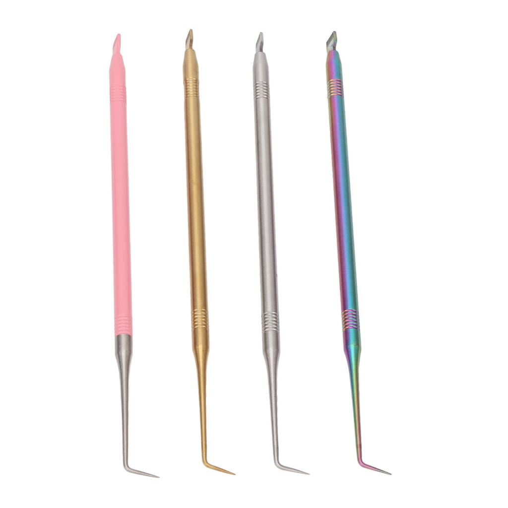 4pcs Eyelash Lift Perm Tool with Separation Comb Lash Extension Separator for Eyebrow Tinting Curling