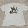 Wallace & Gromit Fel Byxor Vintage T-shirt 1996 Askgrå