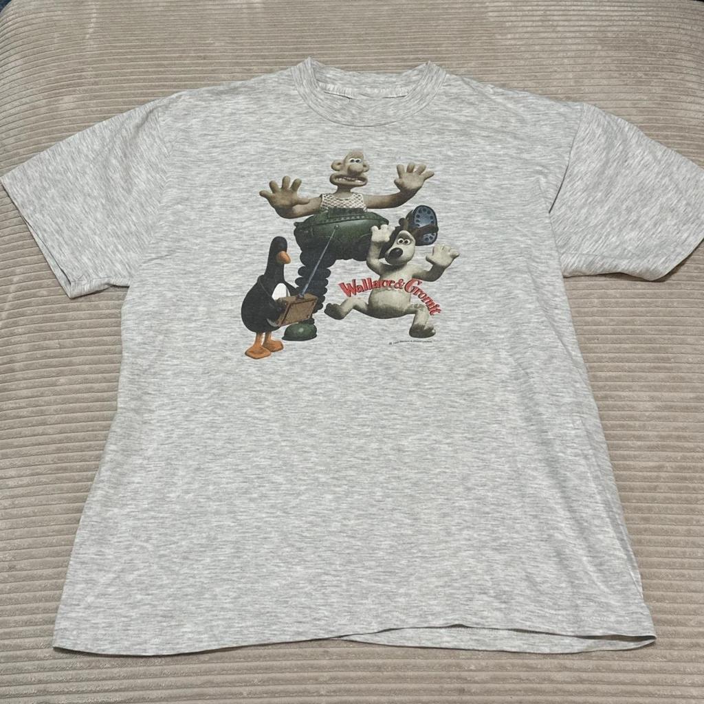 Wallace & Gromit Špatné kalhoty Vintage tričko 1996 Ash