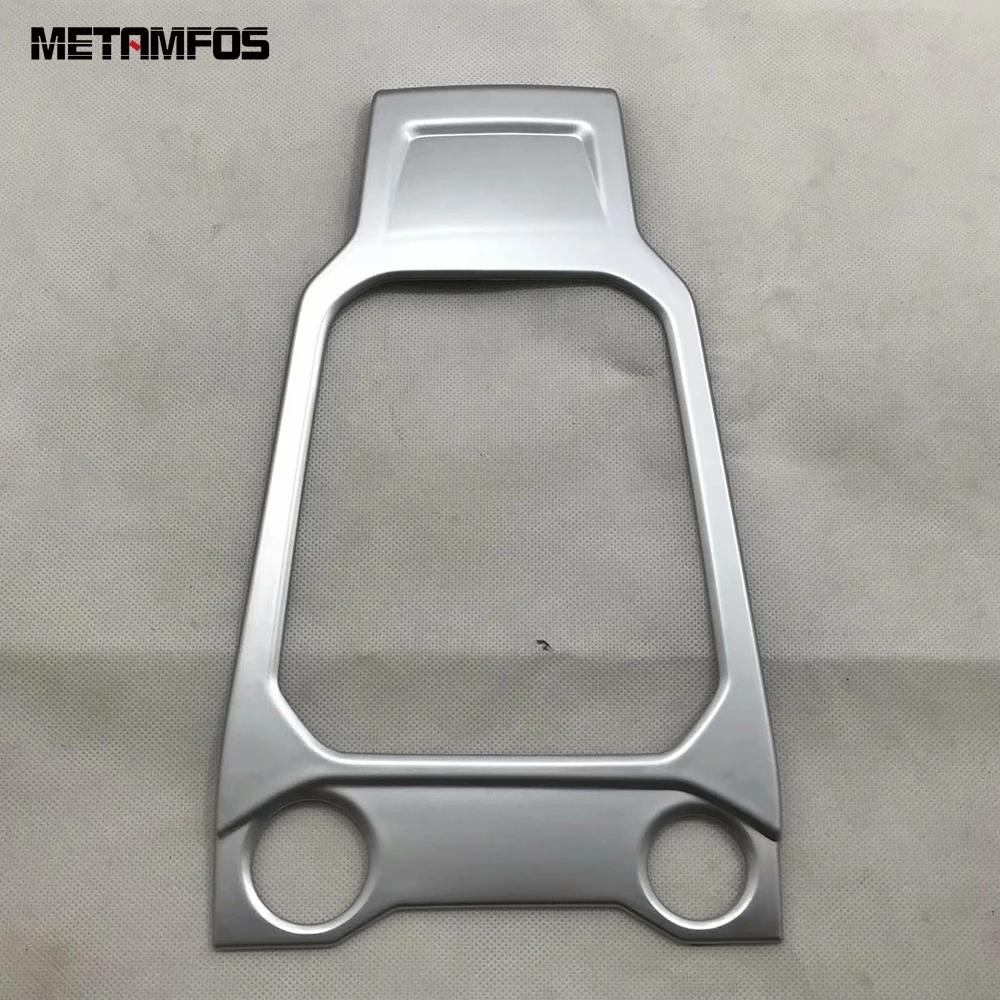 For Volkswagen VW T-Roc TROC 2018- 2024 2025 Carbon Fiber Center Console Gear Shift Box Cover Trim Interior Accessories