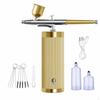 Portable Airbrush Kit with DualAction Oxygen Injector for Model Painting, Nail Art, and Cooking